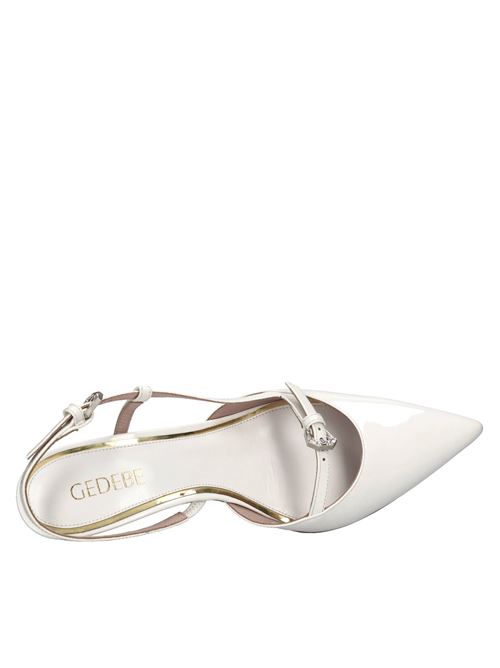  GEDEBE | DOMINIQUE SLINGBACK PATENTBIANCO